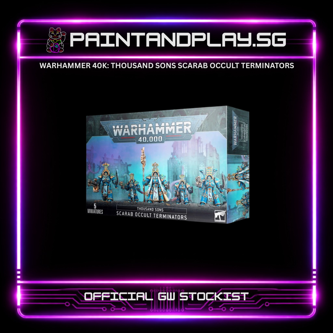 WARHAMMER 40K: THOUSAND SONS ARMY SQUAD HUB - MAGNUS, RUBRICS & TZAANGORS