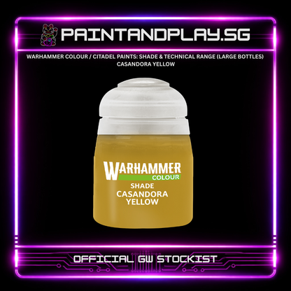 WARHAMMER COLOUR / CITADEL PAINTS: SHADE & TECHNICAL RANGE (LARGE BOTTLES)