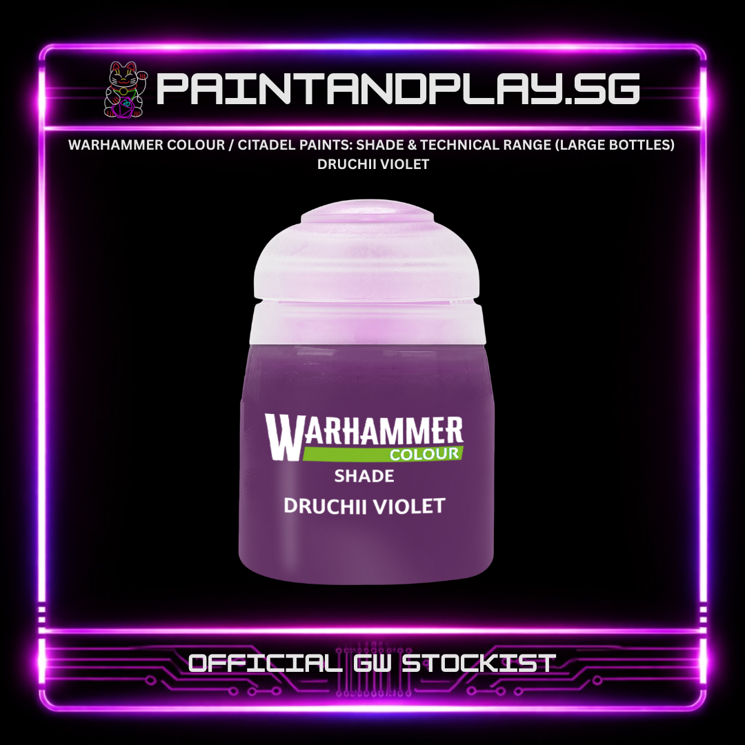 WARHAMMER COLOUR / CITADEL PAINTS: SHADE & TECHNICAL RANGE (LARGE BOTTLES)