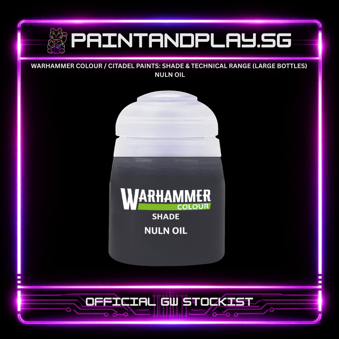 WARHAMMER COLOUR / CITADEL PAINTS: SHADE & TECHNICAL RANGE (LARGE BOTTLES)