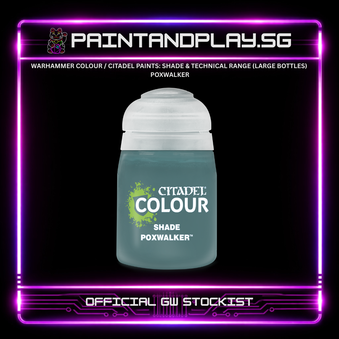 WARHAMMER COLOUR / CITADEL PAINTS: SHADE & TECHNICAL RANGE (LARGE BOTTLES)
