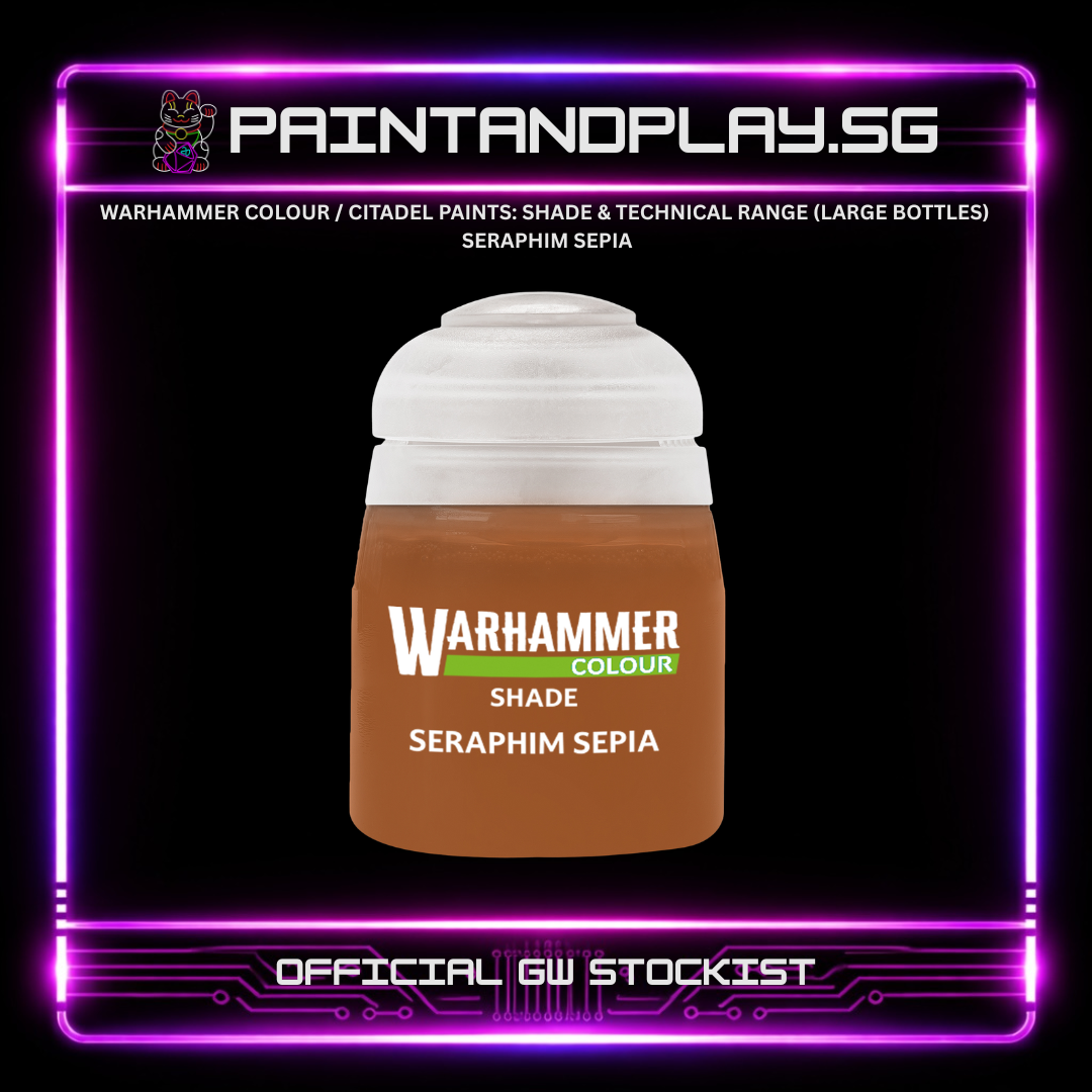 WARHAMMER COLOUR / CITADEL PAINTS: SHADE & TECHNICAL RANGE (LARGE BOTTLES)