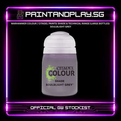 WARHAMMER COLOUR / CITADEL PAINTS: SHADE & TECHNICAL RANGE (LARGE BOTTLES)
