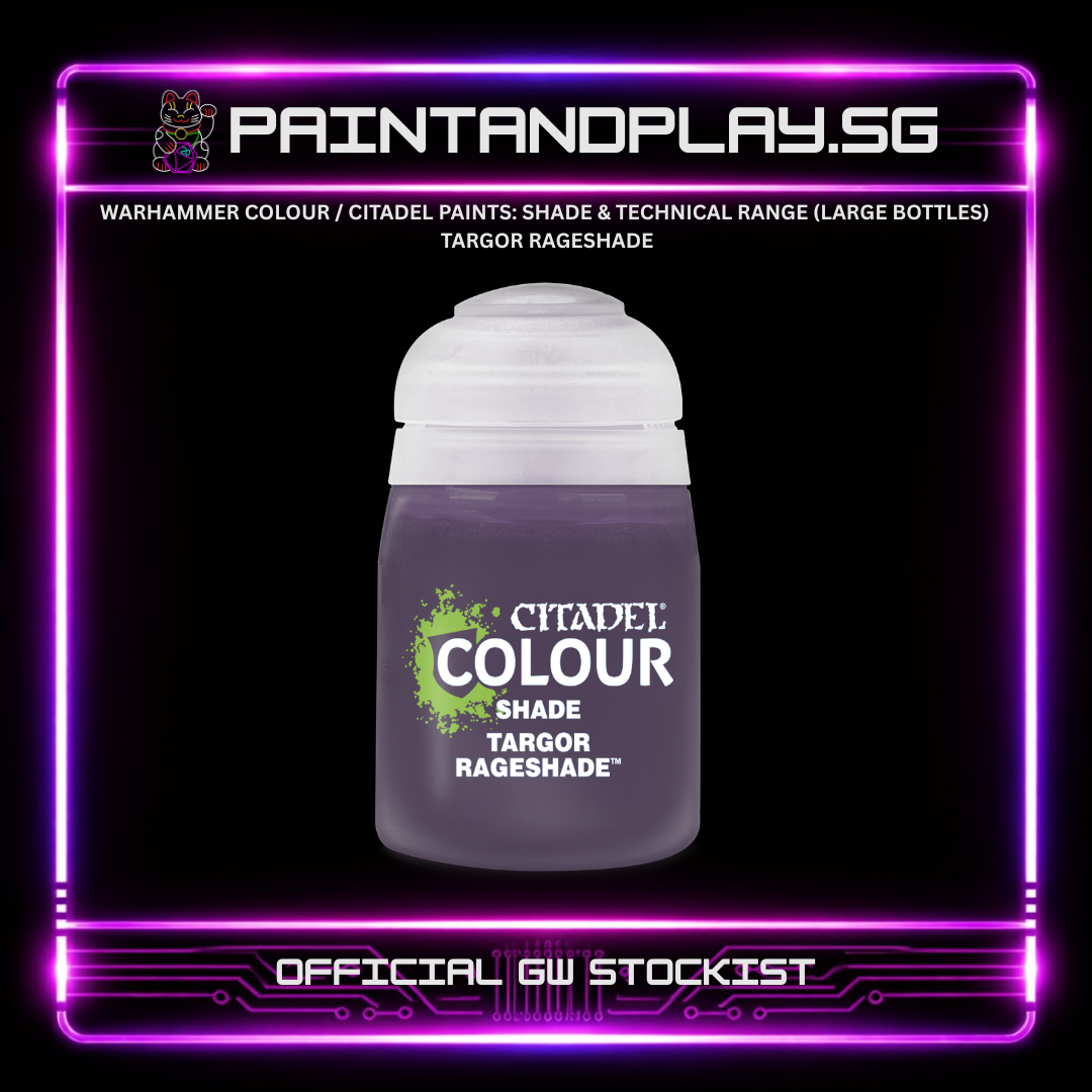 WARHAMMER COLOUR / CITADEL PAINTS: SHADE & TECHNICAL RANGE (LARGE BOTTLES)
