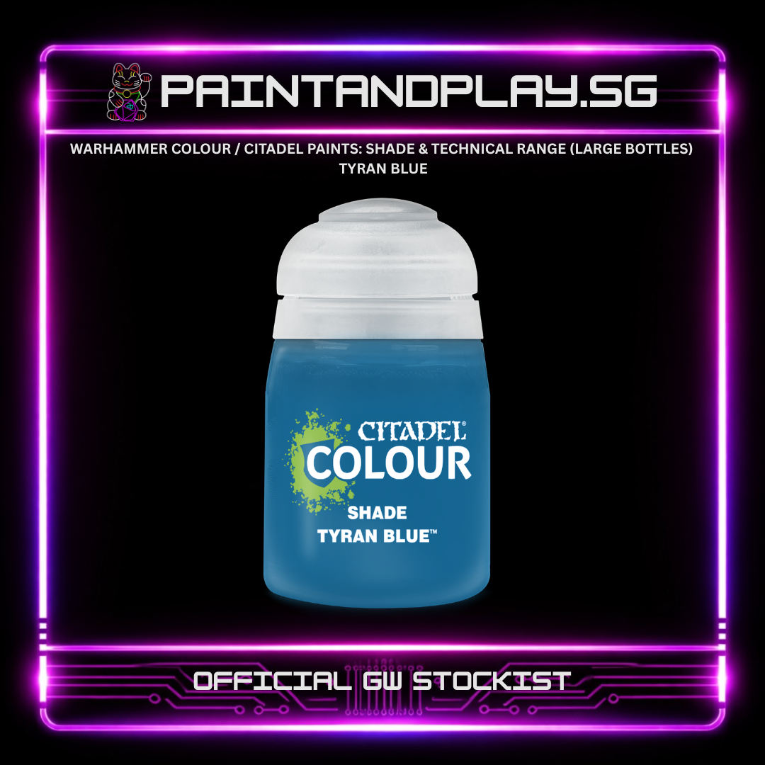 WARHAMMER COLOUR / CITADEL PAINTS: SHADE & TECHNICAL RANGE (LARGE BOTTLES)