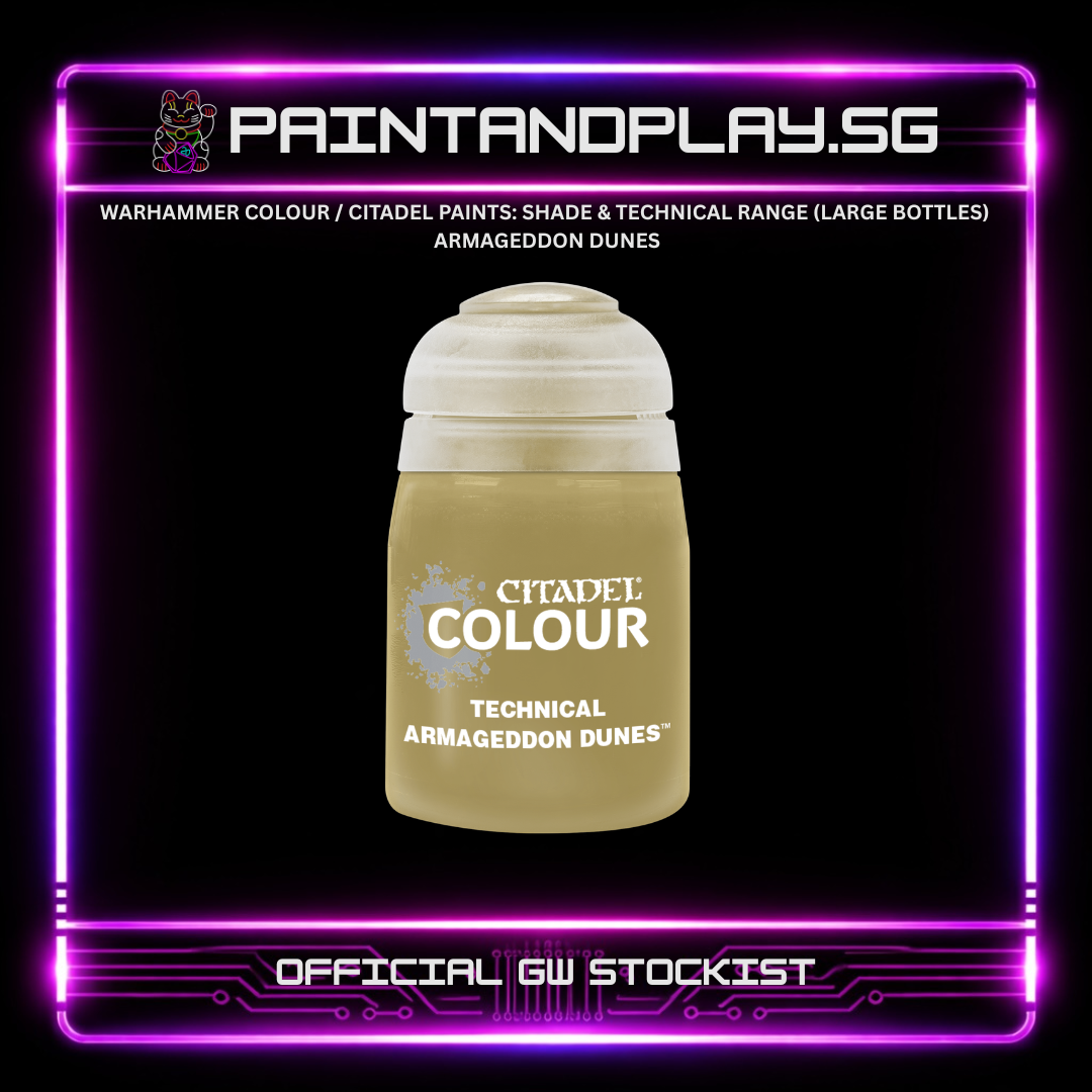 WARHAMMER COLOUR / CITADEL PAINTS: SHADE & TECHNICAL RANGE (LARGE BOTTLES)