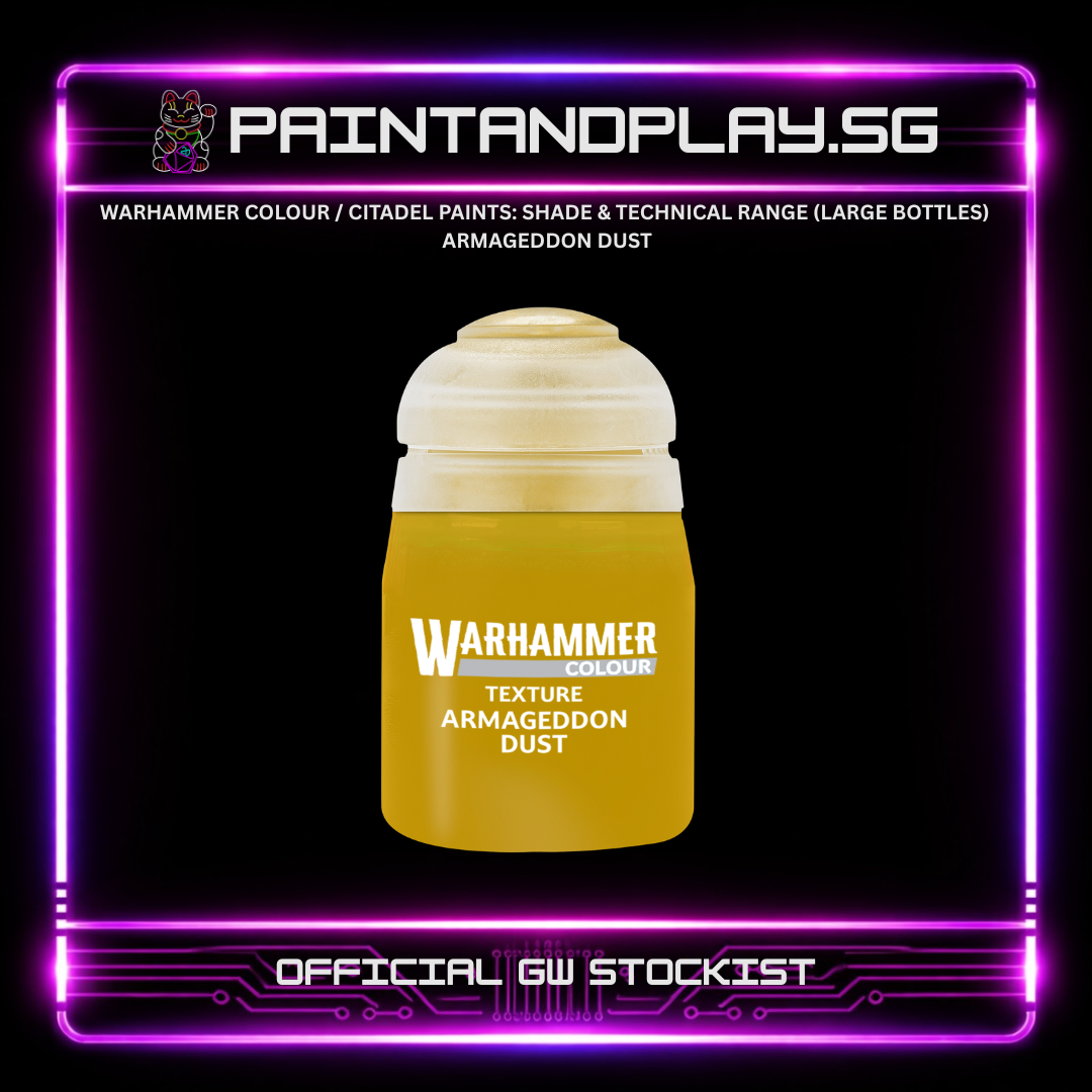 WARHAMMER COLOUR / CITADEL PAINTS: SHADE & TECHNICAL RANGE (LARGE BOTTLES)