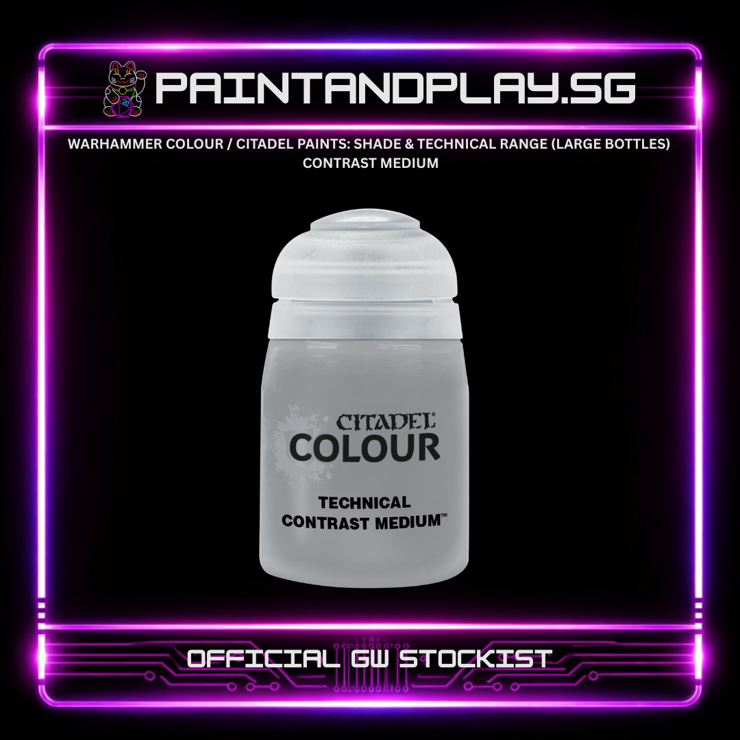 WARHAMMER COLOUR / CITADEL PAINTS: SHADE & TECHNICAL RANGE (LARGE BOTTLES)