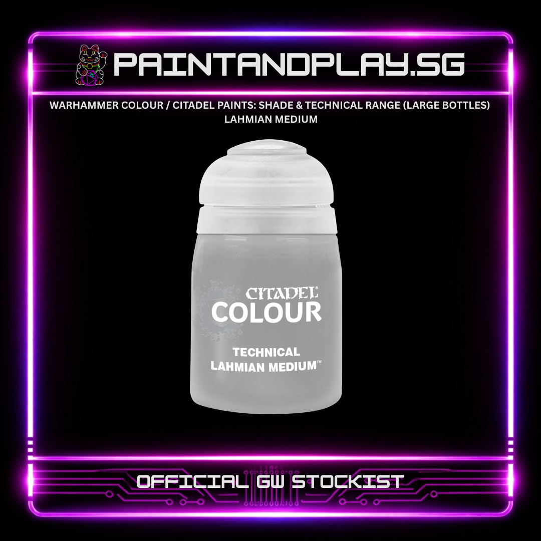 WARHAMMER COLOUR / CITADEL PAINTS: SHADE & TECHNICAL RANGE (LARGE BOTTLES)