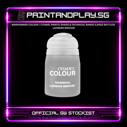 WARHAMMER COLOUR / CITADEL PAINTS: SHADE & TECHNICAL RANGE (LARGE BOTTLES)