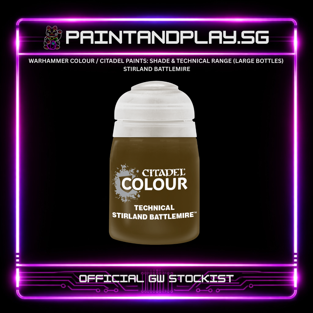 WARHAMMER COLOUR / CITADEL PAINTS: SHADE & TECHNICAL RANGE (LARGE BOTTLES)