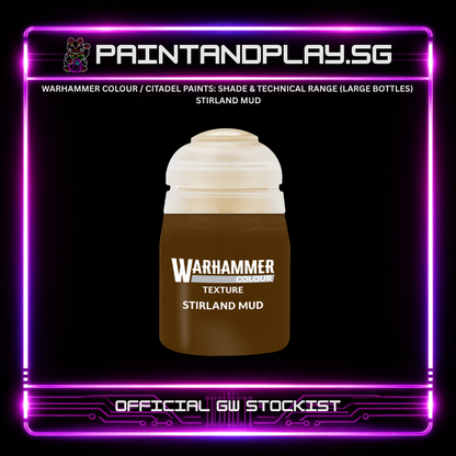 WARHAMMER COLOUR / CITADEL PAINTS: SHADE & TECHNICAL RANGE (LARGE BOTTLES)