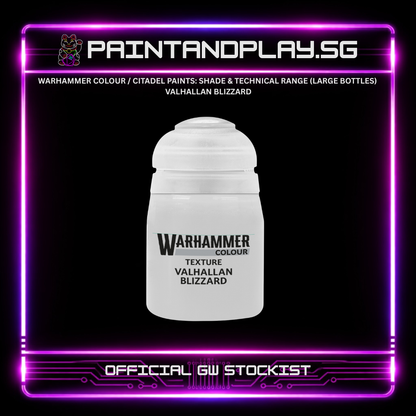 WARHAMMER COLOUR / CITADEL PAINTS: SHADE & TECHNICAL RANGE (LARGE BOTTLES)