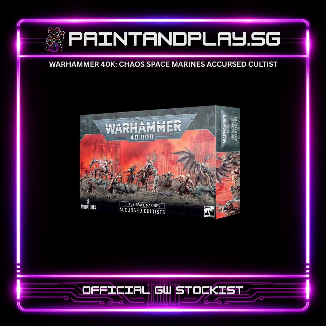 WARHAMMER 40K: CHAOS SPACE MARINES REBEL SQUAD & HEROES HUB - ABADDON, HURON & DEFILER