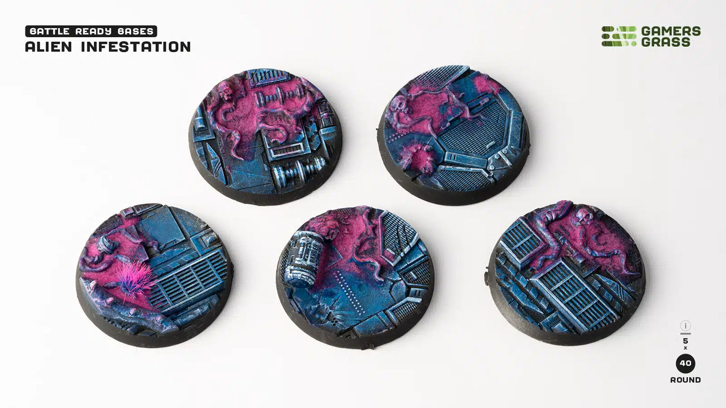 GAMER'S GRASS: ALIEN INFESTATION BASES