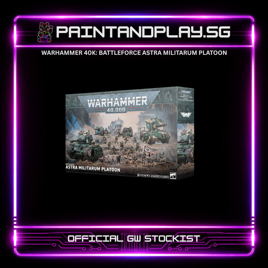 WARHAMMER 40K: BATTLEFORCE ASTRA MILITARUM PLATOON