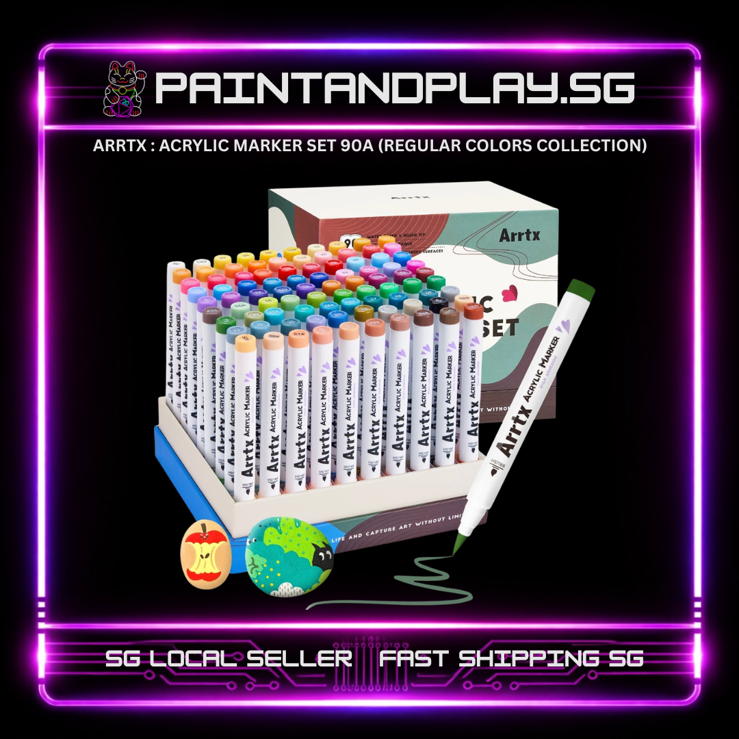ARRTX : ACRYLIC MARKER SETS OF 90 (A/B)