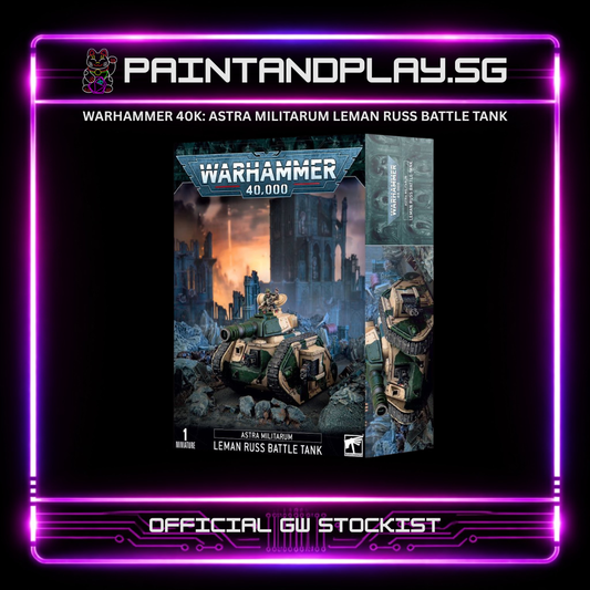 WARHAMMER 40K: ASTRA MILITARUM LEMAN RUSS BATTLE TANK