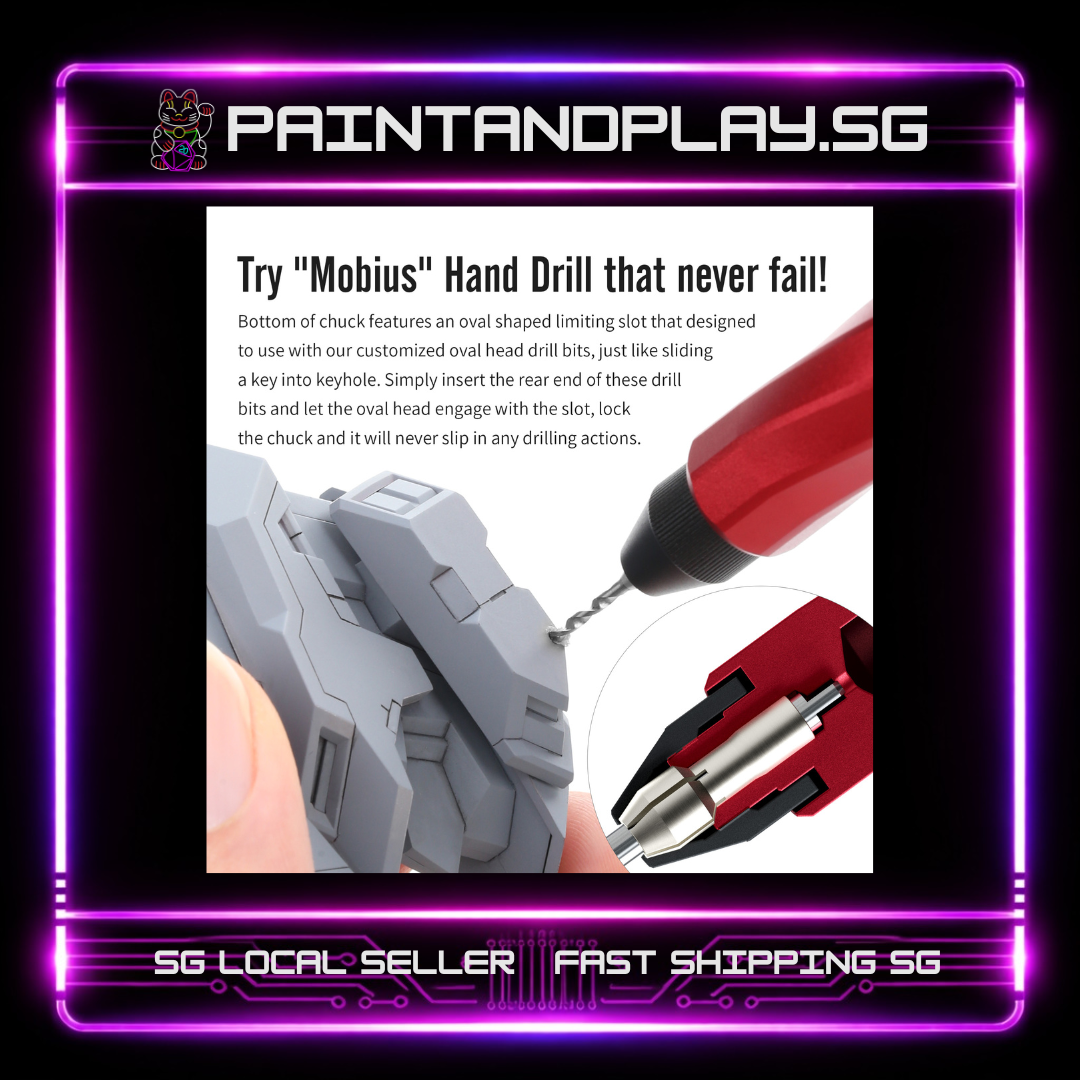 DSPIAE: AT-MHD "MOBIUS" HAND DRILL PIN VISE & DRILL BITS