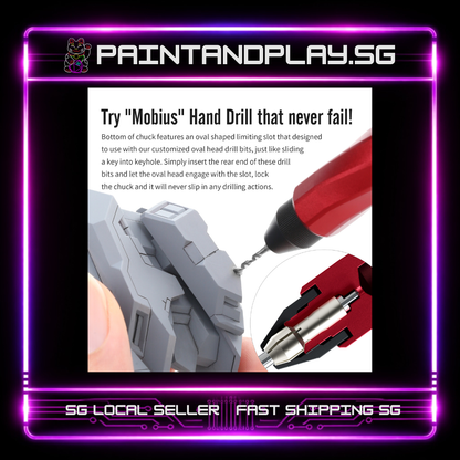 DSPIAE: AT-MHD "MOBIUS" HAND DRILL PIN VISE & DRILL BITS