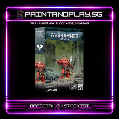 WARHAMMER 40K: BLOOD ANGELS ARMY SQUAD & HEROES HUB - DANTE, MEPHISTON & GUARD
