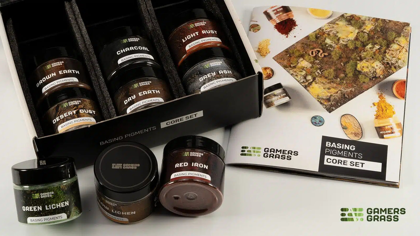 GAMER'S GRASS: BASING PIGMENTS CORE SET
