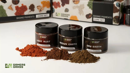 GAMER'S GRASS: BASING PIGMENTS CORE SET