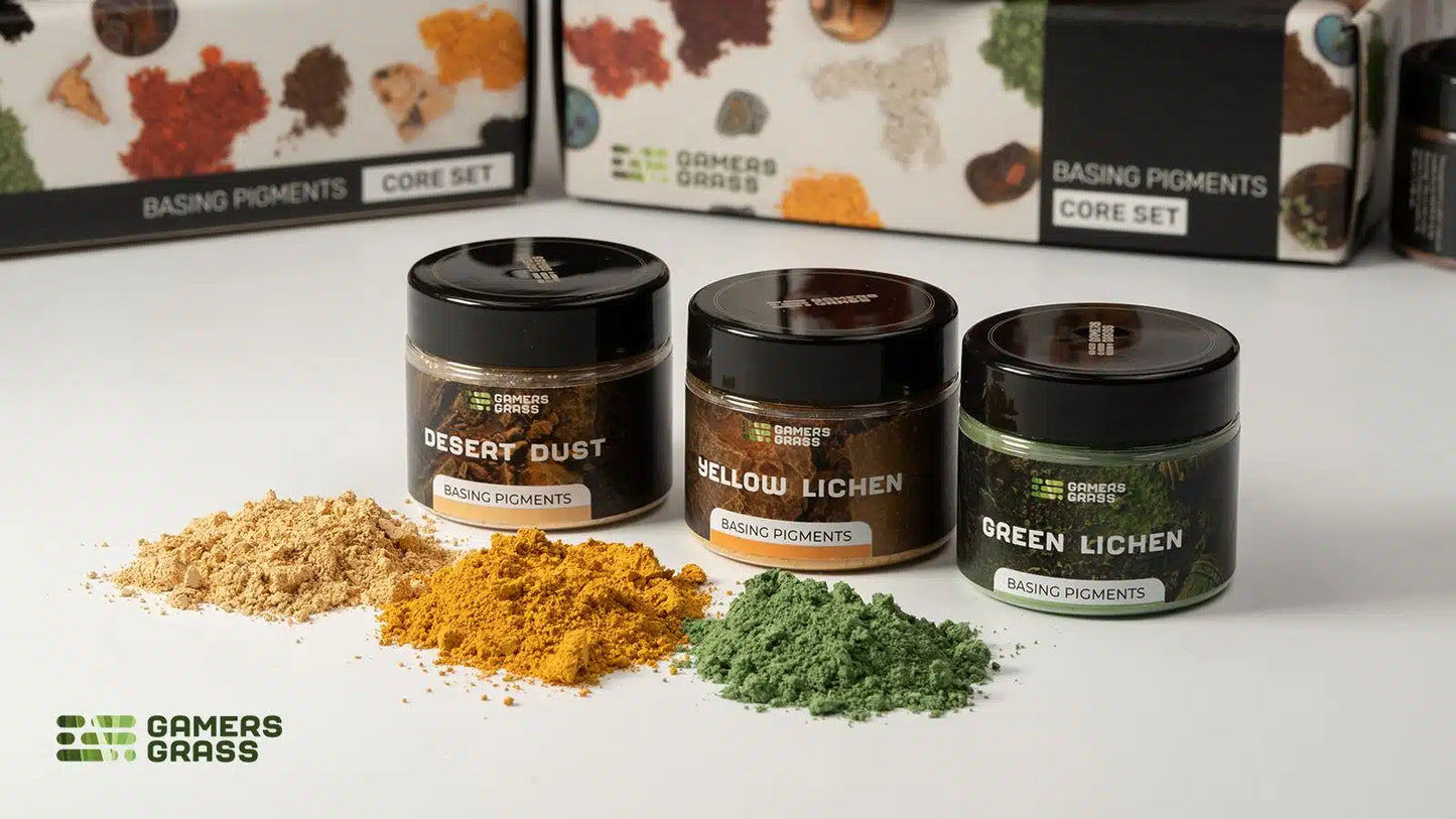 GAMER'S GRASS: BASING PIGMENTS CORE SET