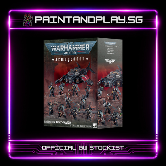 WARHAMMER 40K: ARMAGEDDON BATTALION DEATHWATCH