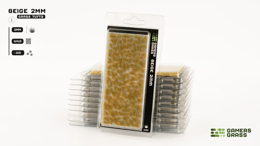 GAMER'S GRASS: BIEGE 2MM (WILD 115X)
