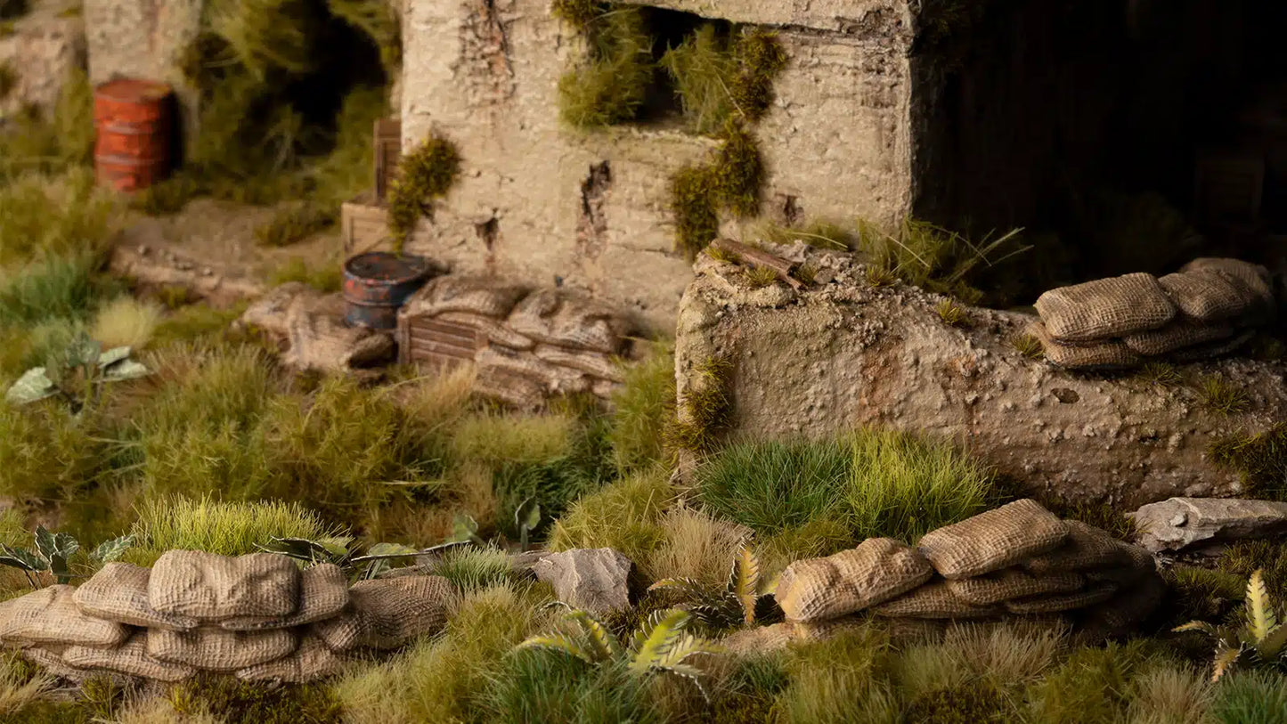 GAMER'S GRASS: BASING BITS SANDBAG BARRICADES