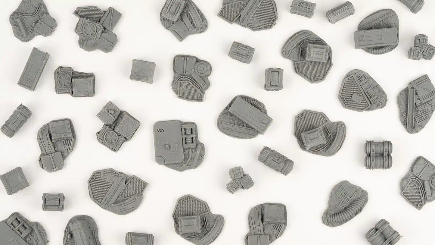 GAMER'S GRASS: BASING BITS SPACESHIP CORRIDOR