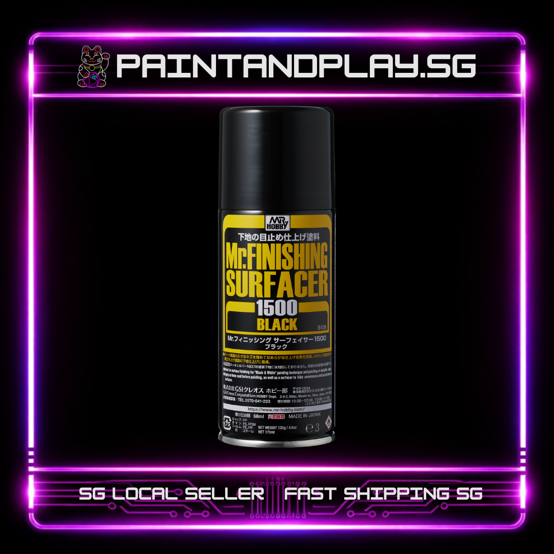 MR HOBBY: SURFACERS & TOP COATS SPRAYS
