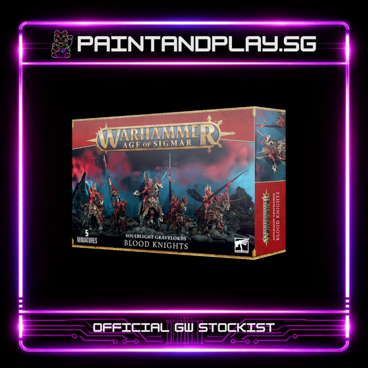 WARHAMMER AGE OF SIGMAR: SOULBLIGHT GRAVELORDS BLOOD KNIGHTS