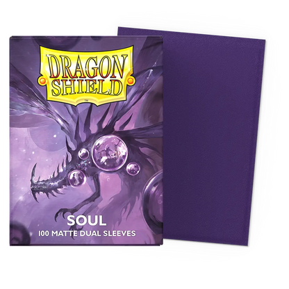 DRAGON SHIELD: DS 100 STANDARD SIZE MATTE DUAL SLEEVES