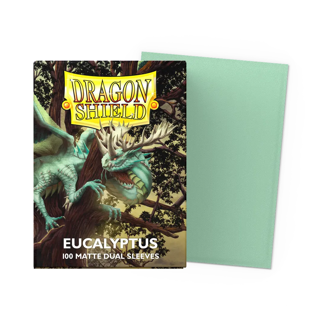DRAGON SHIELD: DS 100 STANDARD SIZE MATTE DUAL SLEEVES