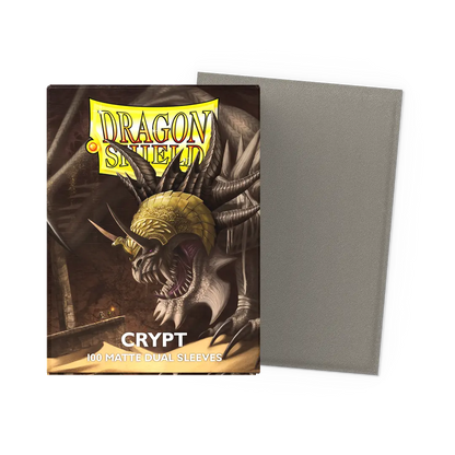 DRAGON SHIELD: DS 100 STANDARD SIZE MATTE DUAL SLEEVES