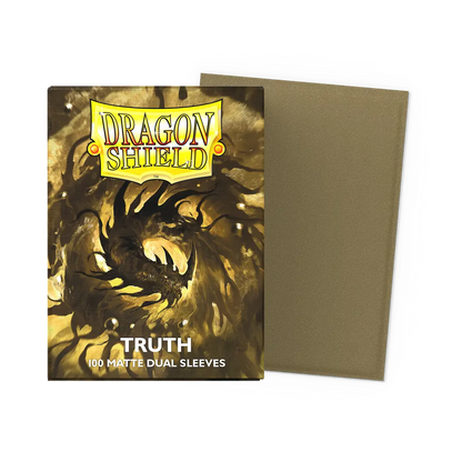 DRAGON SHIELD: DS 100 STANDARD SIZE MATTE DUAL SLEEVES
