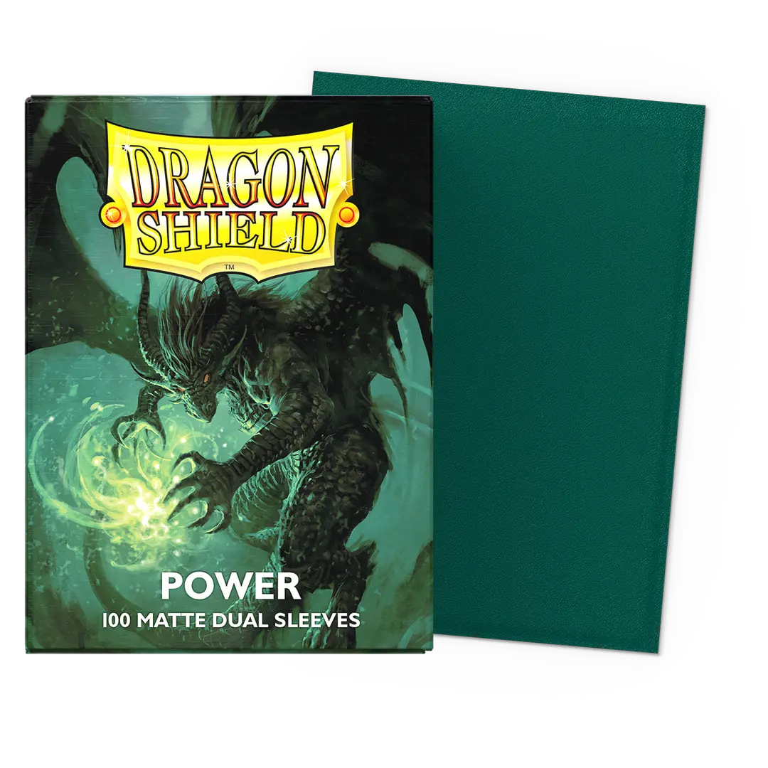 DRAGON SHIELD: DS 100 STANDARD SIZE MATTE DUAL SLEEVES