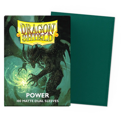 DRAGON SHIELD: DS 100 STANDARD SIZE MATTE DUAL SLEEVES
