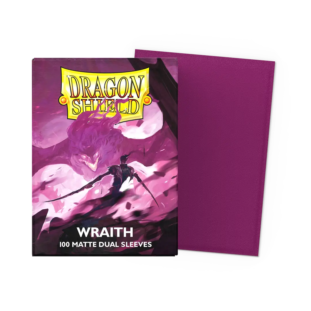 DRAGON SHIELD: DS 100 STANDARD SIZE MATTE DUAL SLEEVES