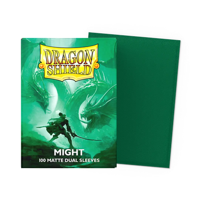 DRAGON SHIELD: DS 100 STANDARD SIZE MATTE DUAL SLEEVES
