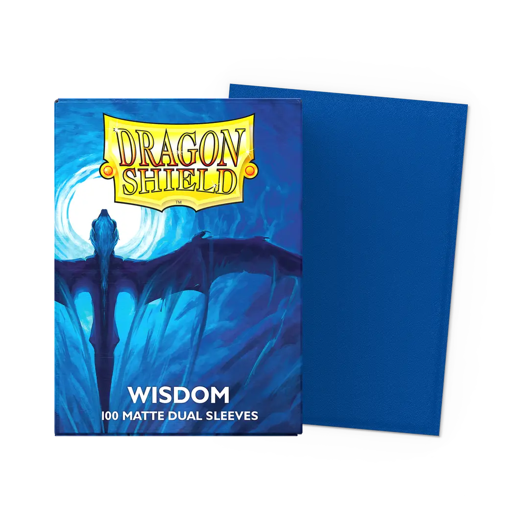 DRAGON SHIELD: DS 100 STANDARD SIZE MATTE DUAL SLEEVES