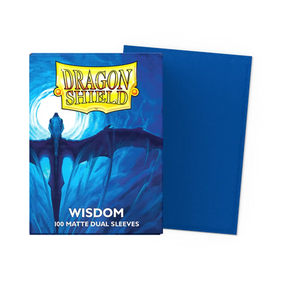 DRAGON SHIELD: DS 100 STANDARD SIZE MATTE DUAL SLEEVES