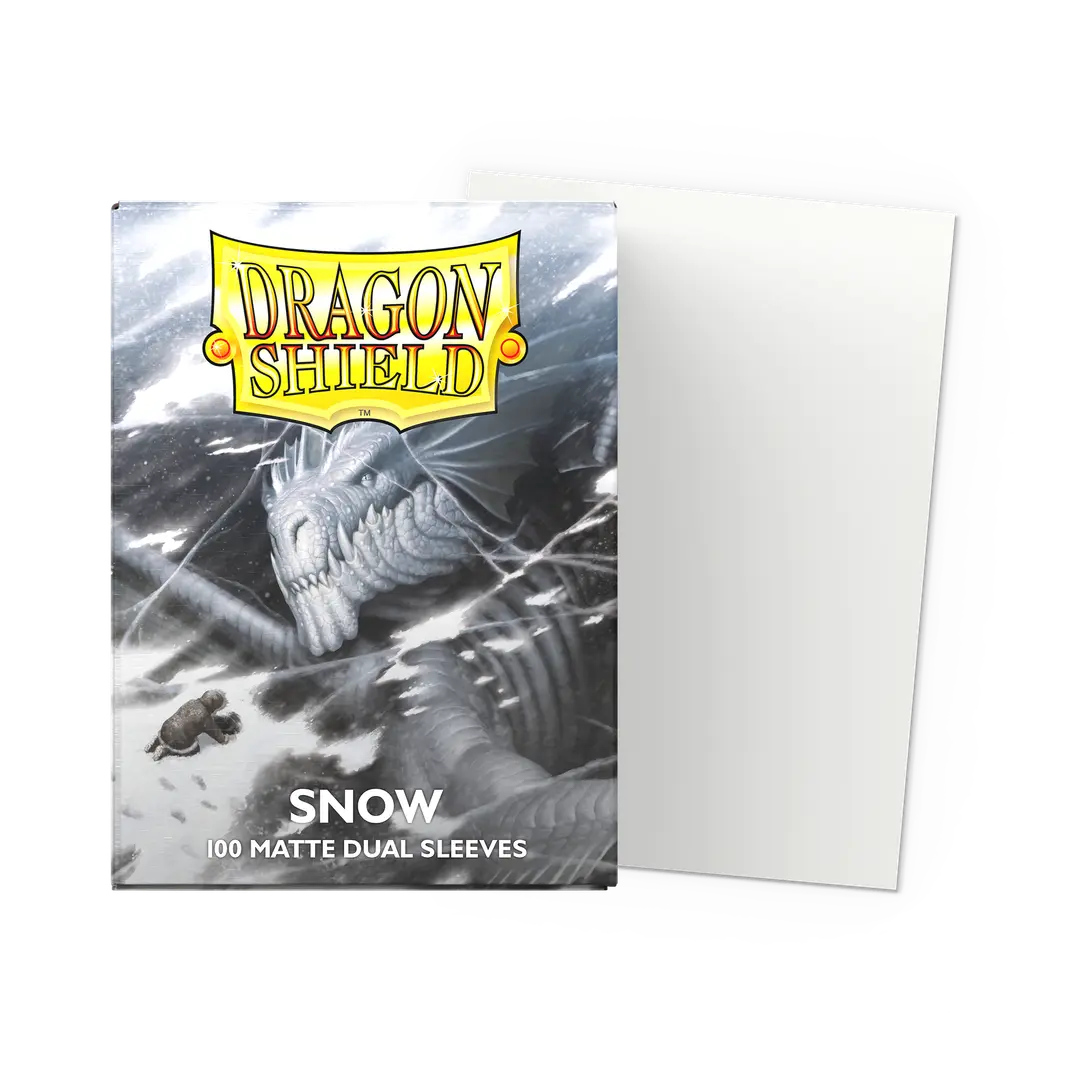 DRAGON SHIELD: DS 100 STANDARD SIZE MATTE DUAL SLEEVES