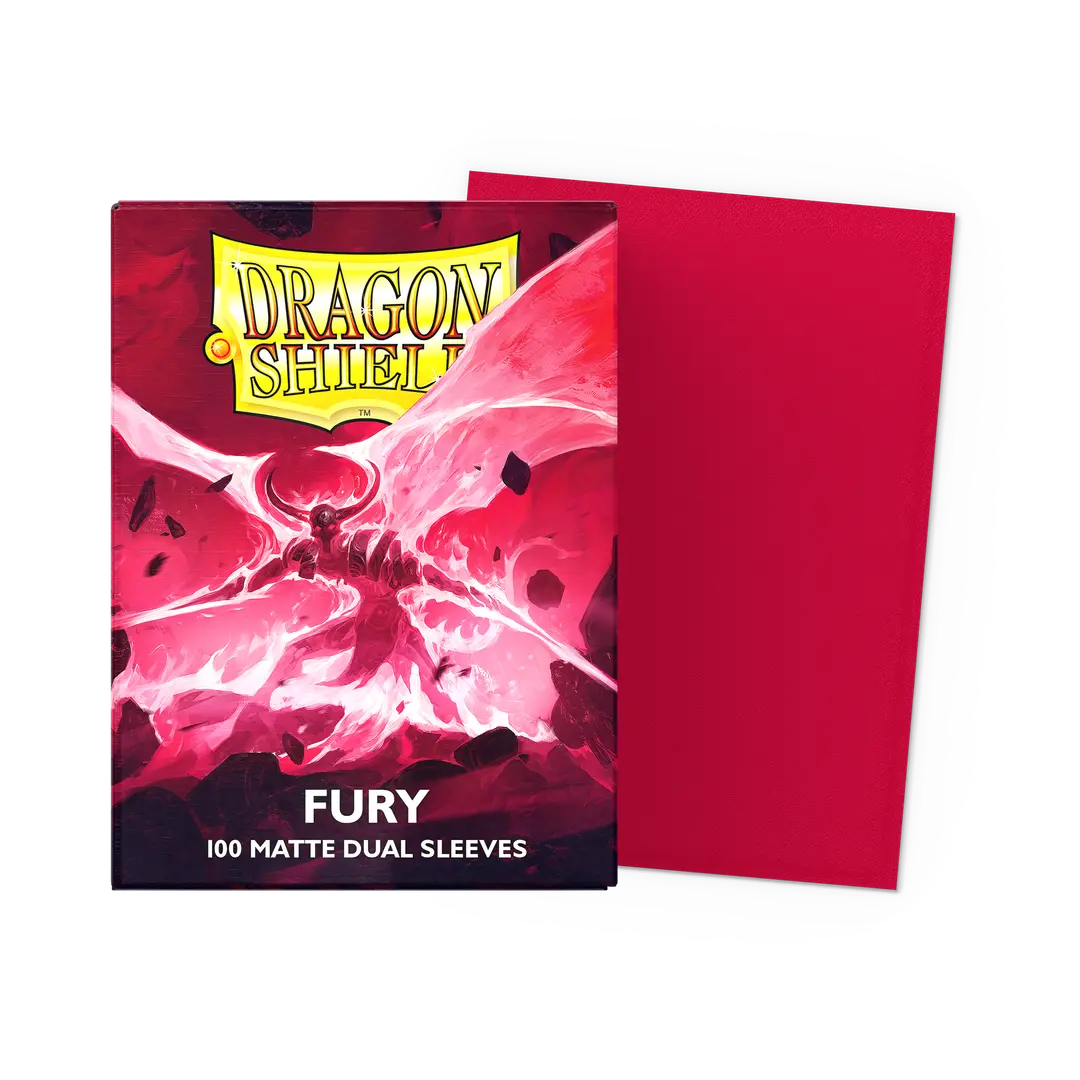 DRAGON SHIELD: DS 100 STANDARD SIZE MATTE DUAL SLEEVES