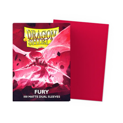 DRAGON SHIELD: DS 100 STANDARD SIZE MATTE DUAL SLEEVES