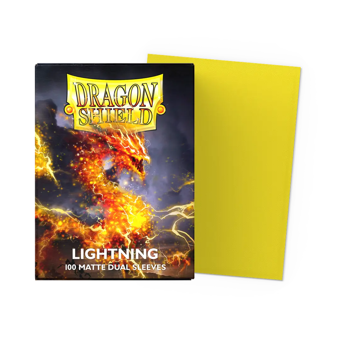 DRAGON SHIELD: DS 100 STANDARD SIZE MATTE DUAL SLEEVES