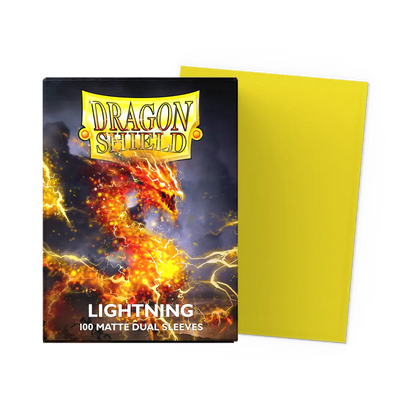 DRAGON SHIELD: DS 100 STANDARD SIZE MATTE DUAL SLEEVES