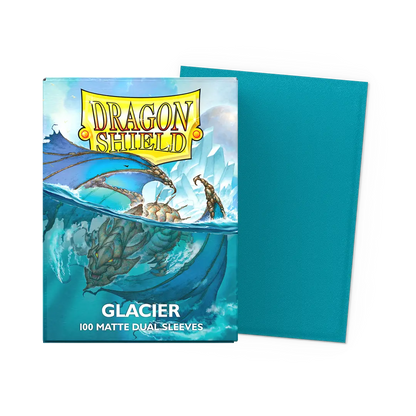 DRAGON SHIELD: DS 100 STANDARD SIZE MATTE DUAL SLEEVES